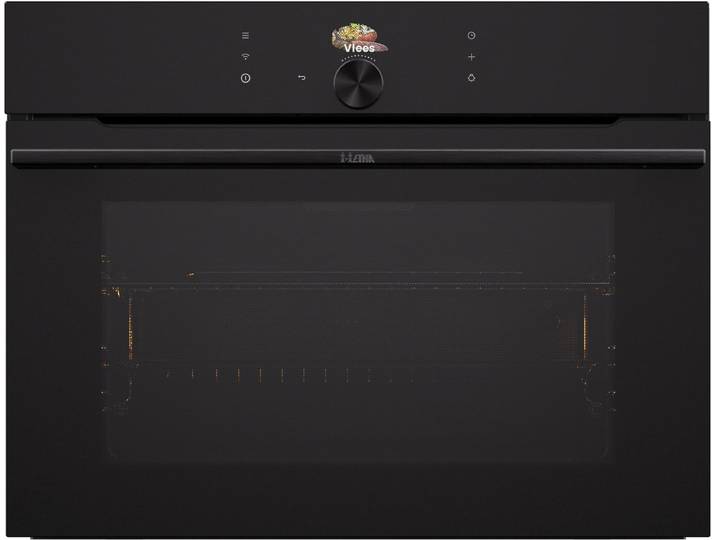ETNA CM954ZG - Oven met magnetronfunctie - 45 cm - Zwart - 50 Liter - SoftClose - 27 ovenfuncties - Turbo hetelucht - Pizza Programma - Ovenverlichting - Kinderslot