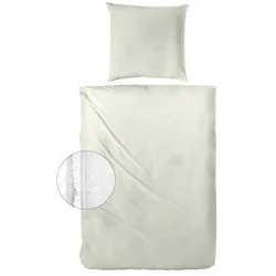Gray & Jones Halbleinen Bettwäsche   , creme , Maße (cm): B: 135