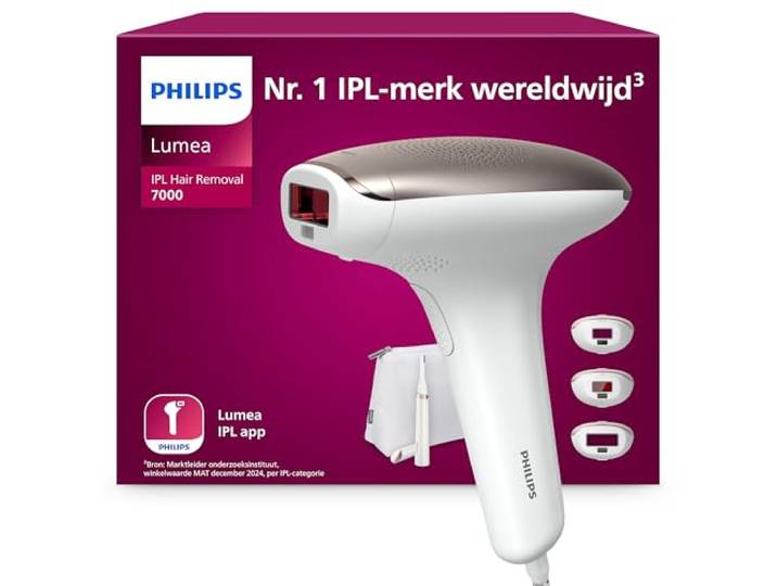 Philips Lumea IPL Advanced, 3 opzetstukken - ontharingsapparaat plus compacte pentrimmer (BRI923/00)