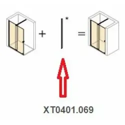 Hüppe Xtensa pure Ersatzteil XT0401.069