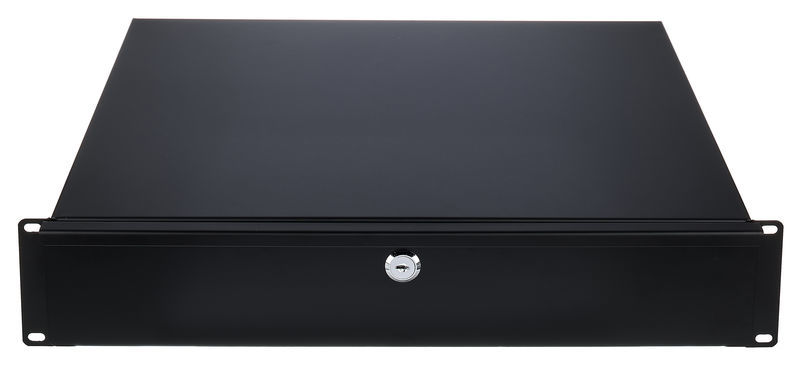 Flyht Pro Rack Drawer 19" 2U 40 cm lock nero
