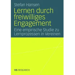 Lernen durch freiwilliges Engagement, Fachbücher von Stefan Hansen