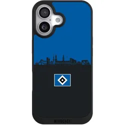 Nivocase Handyhülle für Apple iPhone 17 Hülle NIVOpure Case Schwarz HSV Hamburg Skyline (Apple iPhone 17), Smartphone Hülle, Schwarz