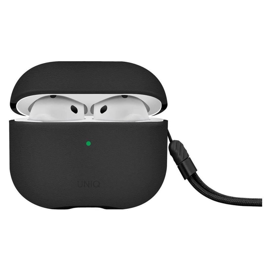 Uniq case Lyden DS AirPods 4 dallas black (Kopfhörer Hülle) (UNIQ-AIRPODS(2024)-LYDBLK)