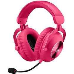 Logitech G Pro X 2 Lightspeed (Kabelgebunden, Kabellos), Gaming Headset, Pink