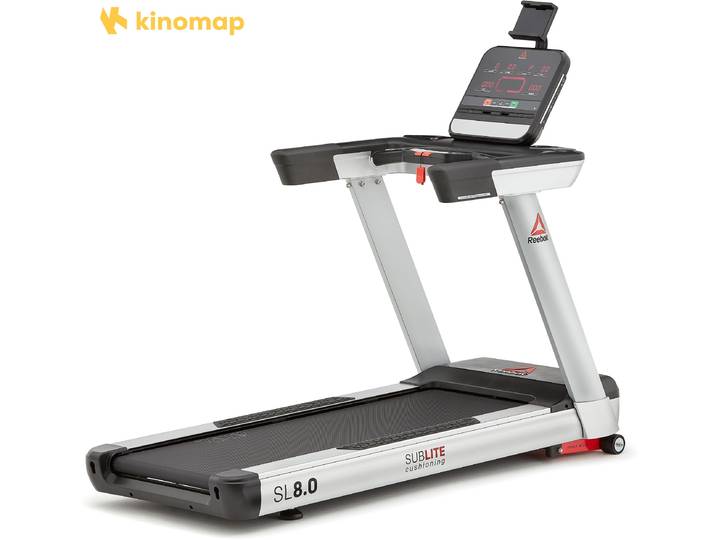 Laufband REEBOK REEBOK SL8.0 , schwarz, LaufbänderB:83,2cm H:160cm L:190,3cm, Laufband, bis max. 20 km/h, mit Steigung, 150 kg max. Benutzergewicht, B:83,2cm H:160cm L:190,3cm