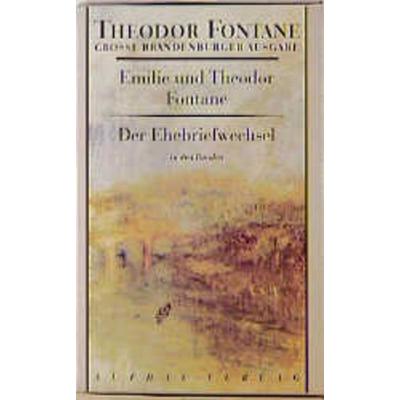 Der Ehebriefwechsel, Gebundene Ausgabe von Emilie Fontane,Theodor Fontane, Aufbau, 978-3-351-03133-6