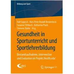 Gesundheit in Sportunterricht und Sportlehrerbildung, Fachbücher