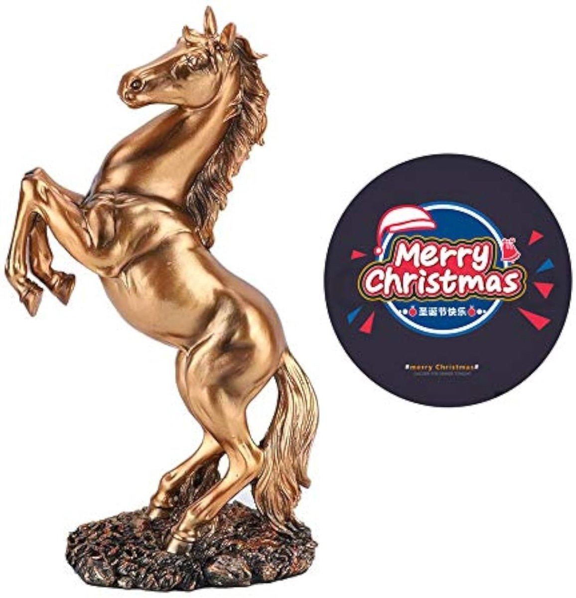 Dailygoods Paard Beeld Hars Sculptuur Moderne Bureaudecoratie Europese Stijl