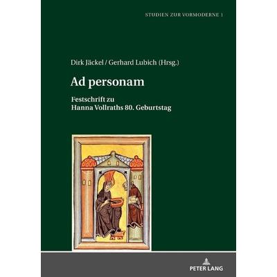 Ad personam, Gebundene Ausgabe von , Peter Lang GmbH, Internationaler Verlag der Wissenschaften, 978-3-631-79262-9
