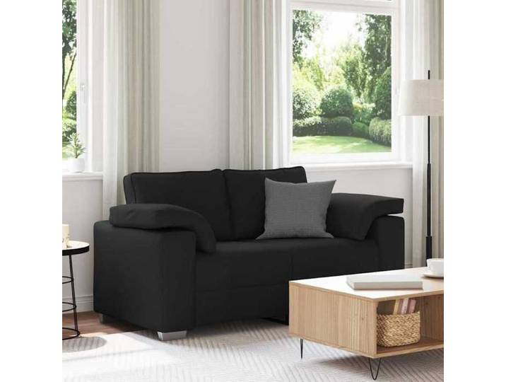 NEW 2026  Canapé moderne - Design ergonomique - pour salon - Noir 160x80x82 cm tissu L2677