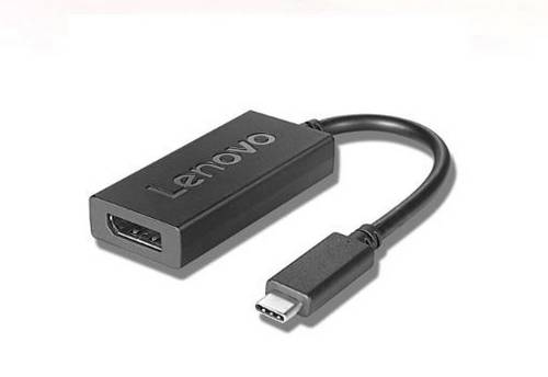 Lenovo 4X90Q93303 USB-C / DisplayPort Adapter [1x USB-C Stecker - 1x DisplayPort Buchse] Schwarz