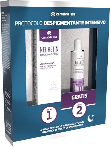 NEORETIN Set Discrom Control Protocolo Despigmentante Día Noche