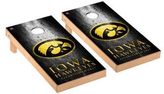 Skip's Garage Iowa Hawkeyes 2x4 Pro Cornhole Boards - V5