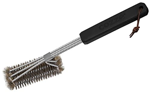 Cozze® Stalen borstel met PP handvat, 11,5 x 3 x 40 cm