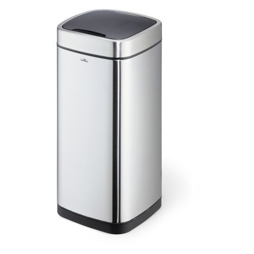 Durable Sensor Abfalleimer NO TOUCH 35l metallic silber