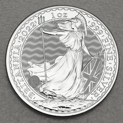 Silbermünze 1oz "Britannia" 2022 (Großbritannien)