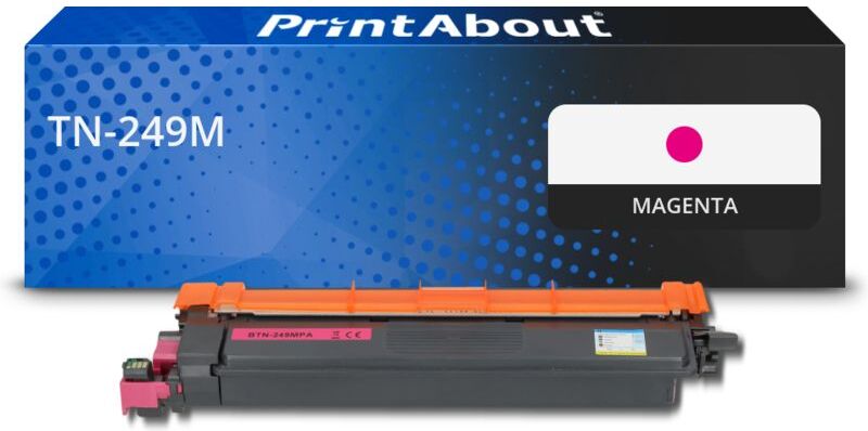 PrintAbout Toner kompatibel mit Brother TN-249M - Magenta