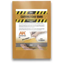 AK Carving Foam 10MM A4 Size (305 x 228 MM)