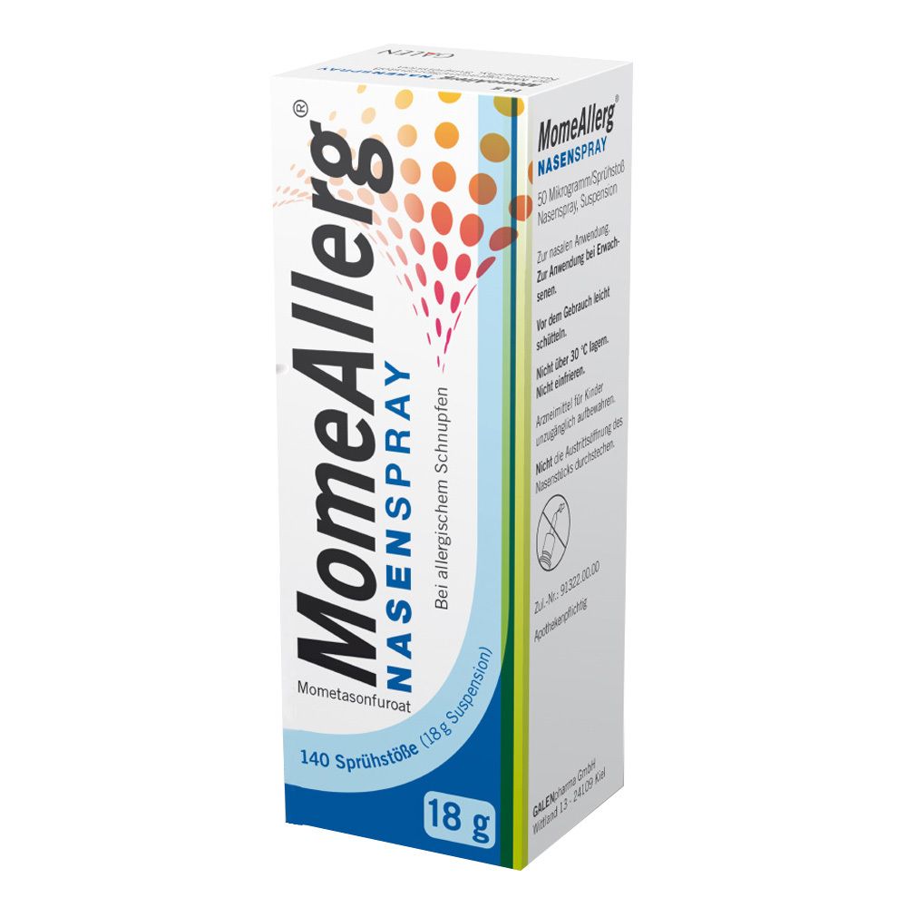 Momeallerg Nasenspray 50 µg/Sprühstoß 140 Sprühst. 18 g