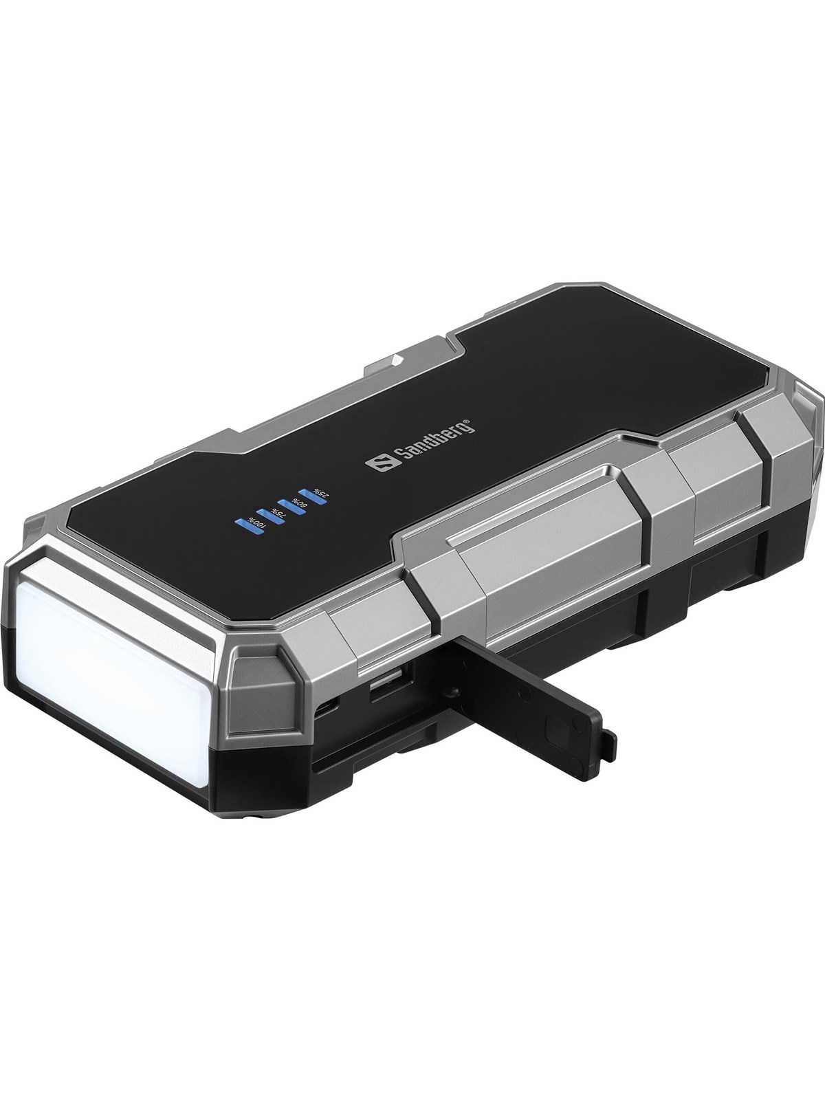 Sandberg Car Jumpstarter Powerbank 7200 1000 A Grey Black 400 A Light IP60 Strobe mode SOS mode - 7200 mAh
