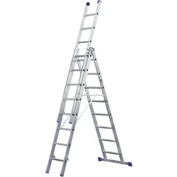 ILLER-LEITER Alu-Mehrzweckleiter 3-tlg. 53012