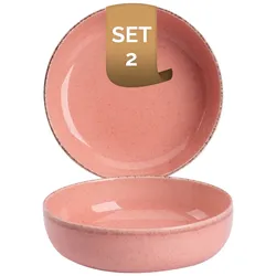 Palmer Schaal Antigo 15 cm 47 cl Rosa Porzellan 2 Stück