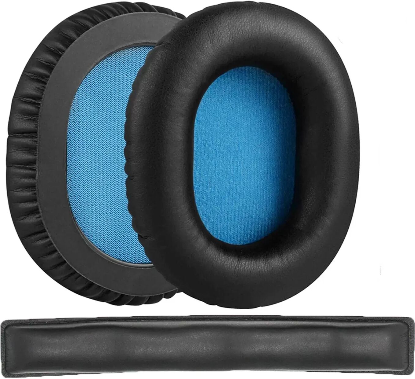 INF PU-Protein-Leder-Ohrpolster für Sennheiser HD8 DJ/HD6 Mix mit HD8-Kopfbügel
