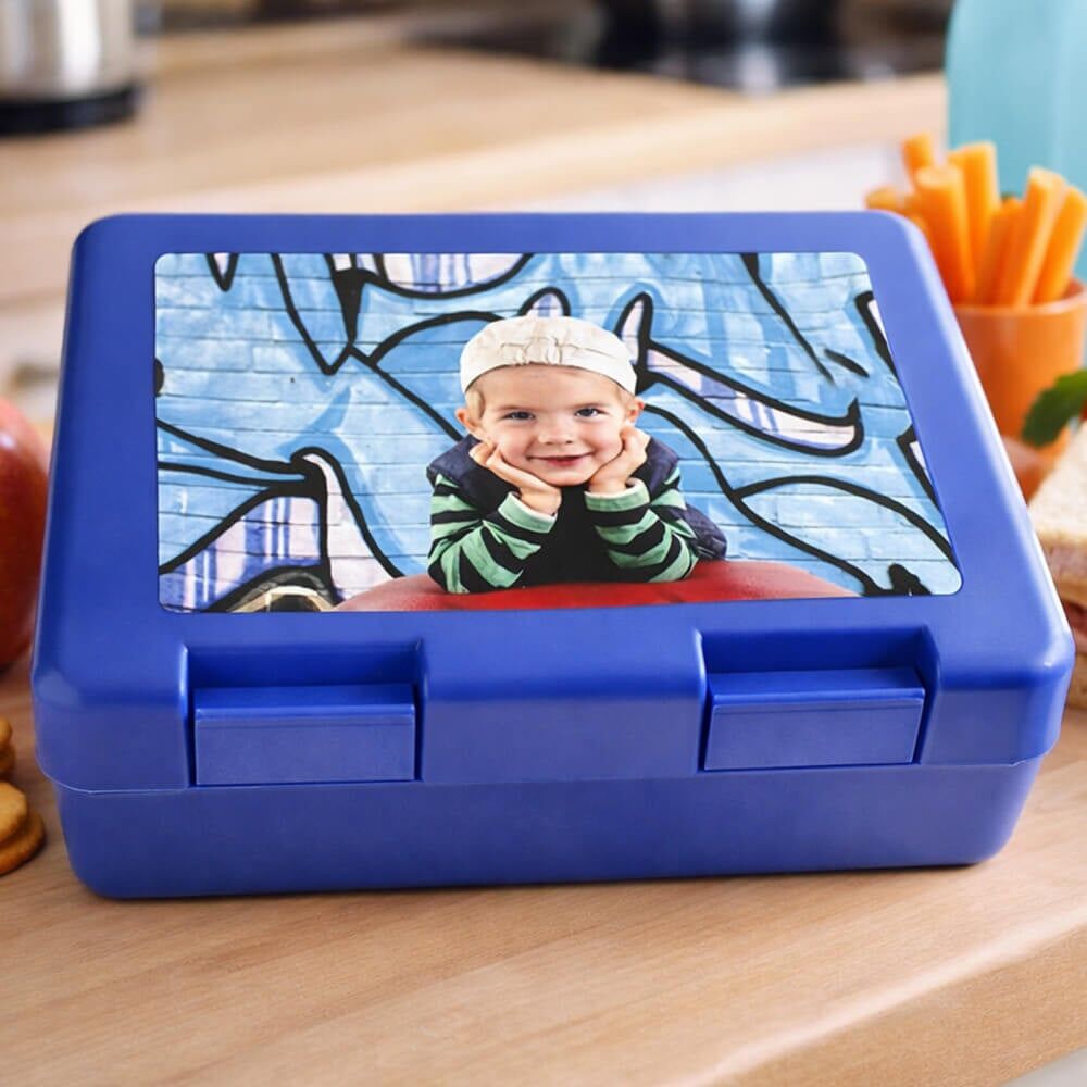Ocadeau Boîte à goûter bleue photo