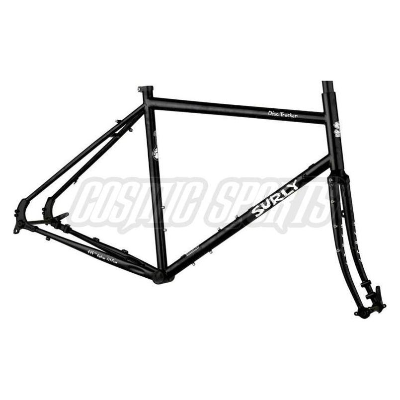 Surly Disc Trucker Reiserad Rahmenkit, 26", 42cm, hi-viz black (33096013)