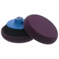 SCHOLL Polierschwamm lila Klett, Ø170x30mm