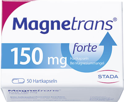 STADA Consumer Health Deutschland GmbH MAGNETRANS forte 150 mg Hartkapseln 50 St 03127847
