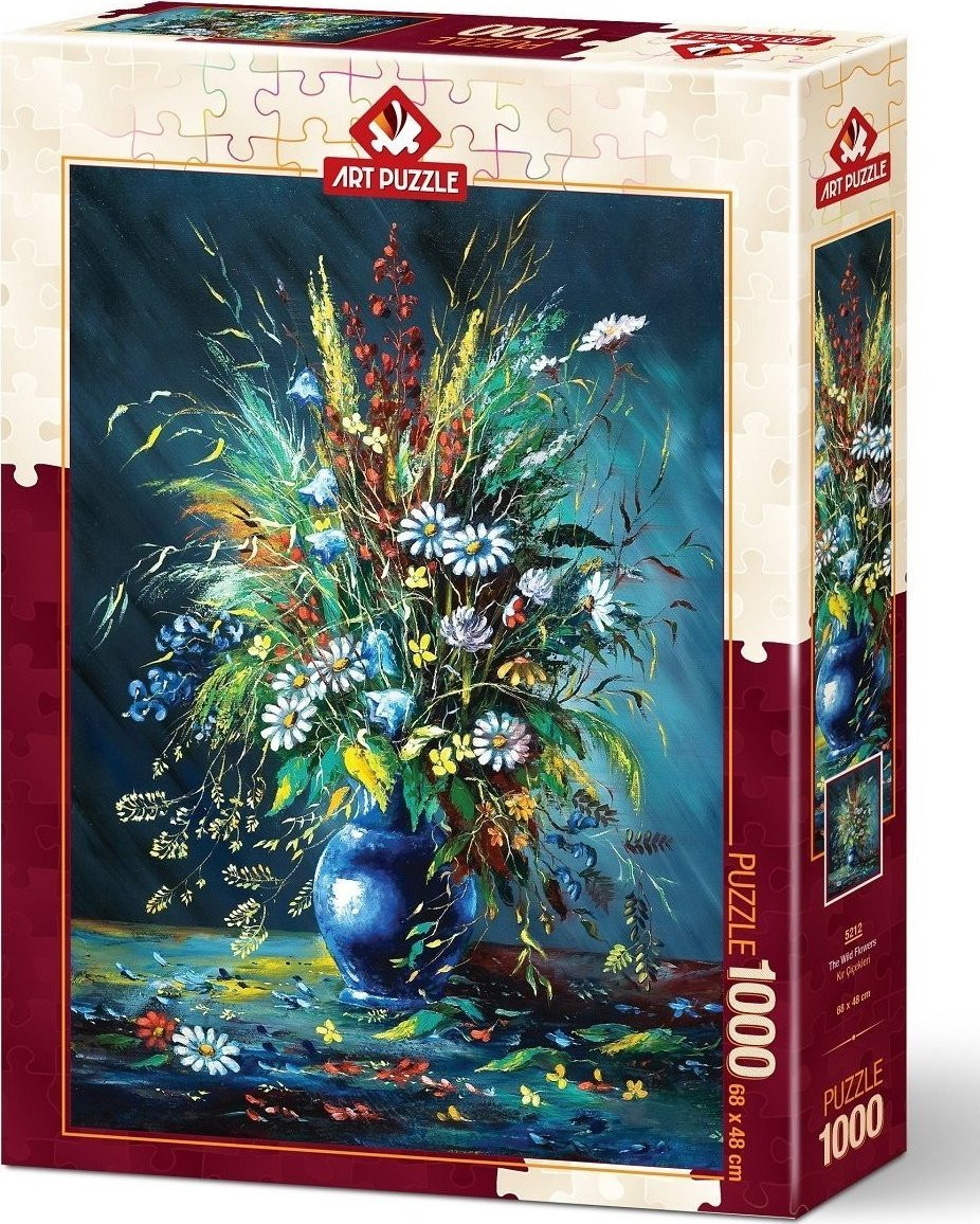 ART PUZZLE Weidebloemen Puzzel, 1000 stukjes