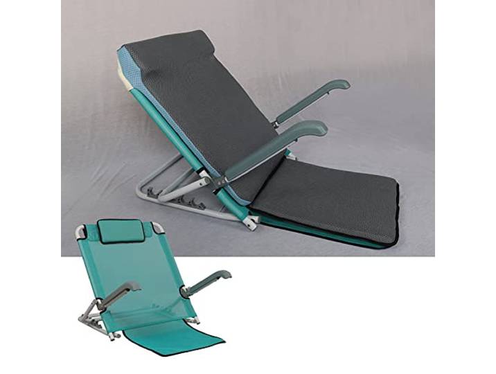 TEmkIn 57 cm breite Bettrückenlehne, Rückenstütze für das Sitzen im Bett, verstellbare Bettkeilstütze, Rückenlehne, Lordosenstütze, Bettrückenlehne für ältere, gelähmte Patienten