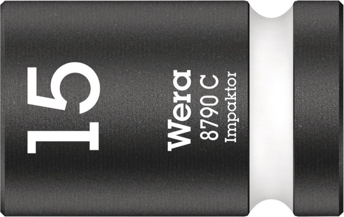 Wera Impaktor doppen, 1/2 inch, 15 mm en 24 mm, staal