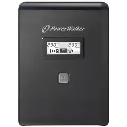 Powerwalker VI 2000 LCD USV (2000 VA, 1200 W, Line-Interaktiv USV), USV