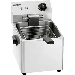BARTSCHER A162810E SNACK III Fritteuse 3250 Watt Silbergrau
