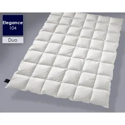 Billerbeck »104 Elegance« Daunendecken 135x200 cm 2x360g