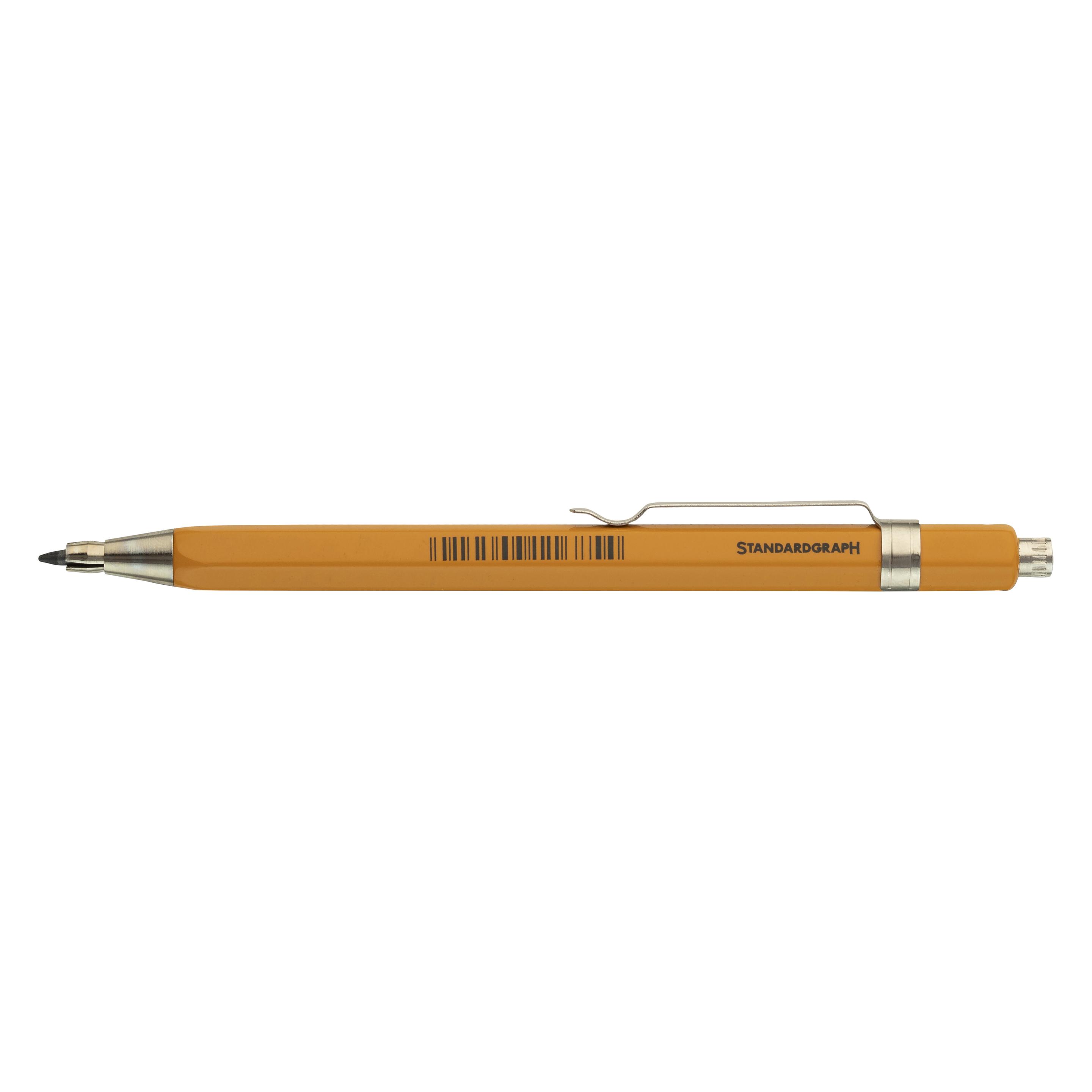 Standardgraph Skizzierstift Miniclip Gelb (2 mm, HB, 1x) (571533-SG)