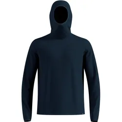 Odlo, Herren, Funktionsshirt, Cubic Multisport Mid Layer mit Kapuze (XXL), Blau