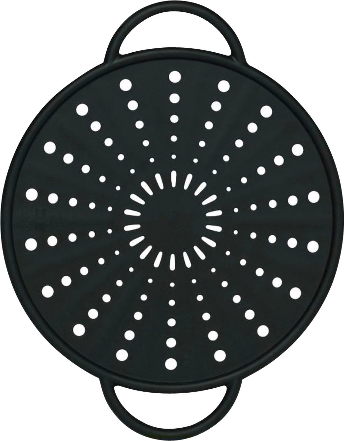 Emsa spatdeksel antraciet 26 cm siliconen