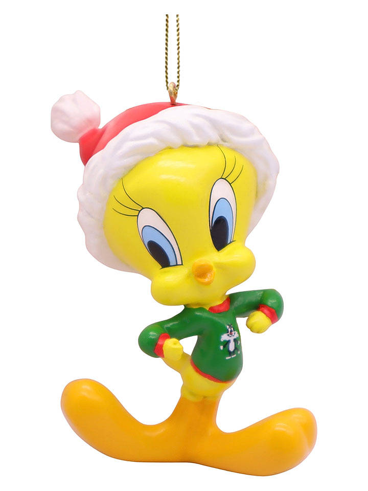 Christmas Inspirations Christbaumornament "Tweety" in Gelb - (H)9 cm - onesize
