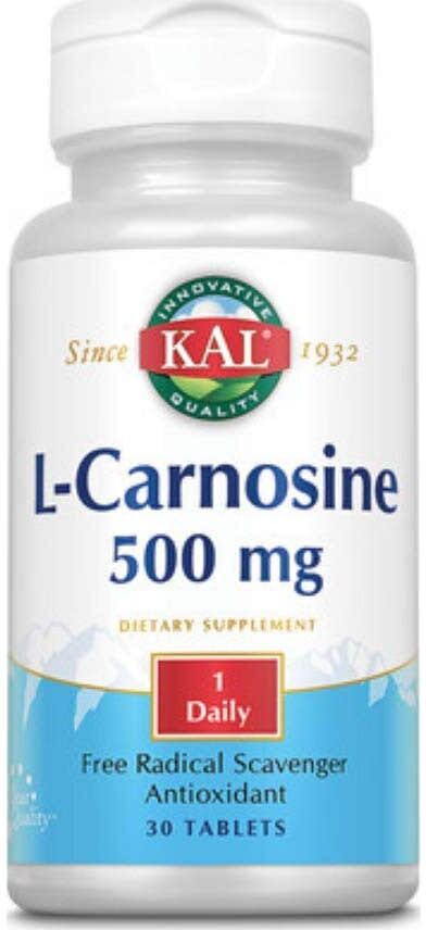 KAL Suplementos L Carnosine 500 mg 30 caps