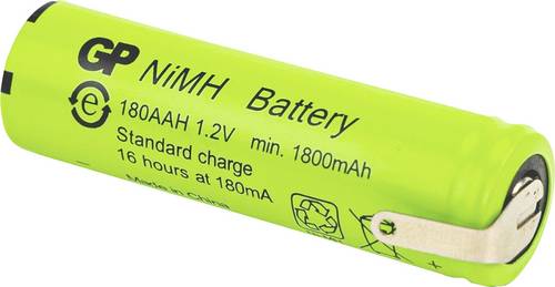 GP Ni-MH Industrial 1800 AAH 1A1P-C1 Mignon (AA)-Akku NiMH 1.2V 1800 mAh 1St.