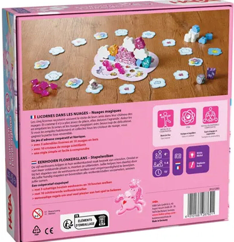 Licornes dans les nuages : Nuages magiques - Haba