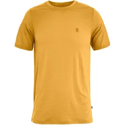 Fjällräven Herren Abisko Wool T-Shirt - M - Ochre