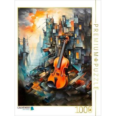 CALVENDO Puzzle Die Geige | 1000 Teile Lege-Größe 64x48cm Foto-Puzzle für glückliche Stunden
