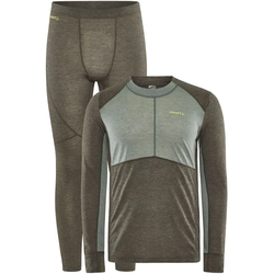 CRAFT Core Wool Mix Thermounterwäsche-Set Herren 680626 - juniper/thyme XXL