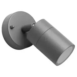 Brumberg Außenwandleuchte LOMBOK, IP44, 230V AC, GU10 max. 8W, strukturgraphit BRUM-65351100