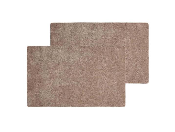 Astra Fussmatte FÜR Innen Moon 2ER Set, Taupe, 50x80 cm, Teppiche und Böden, Schmutzfangmatten, Fußmatten